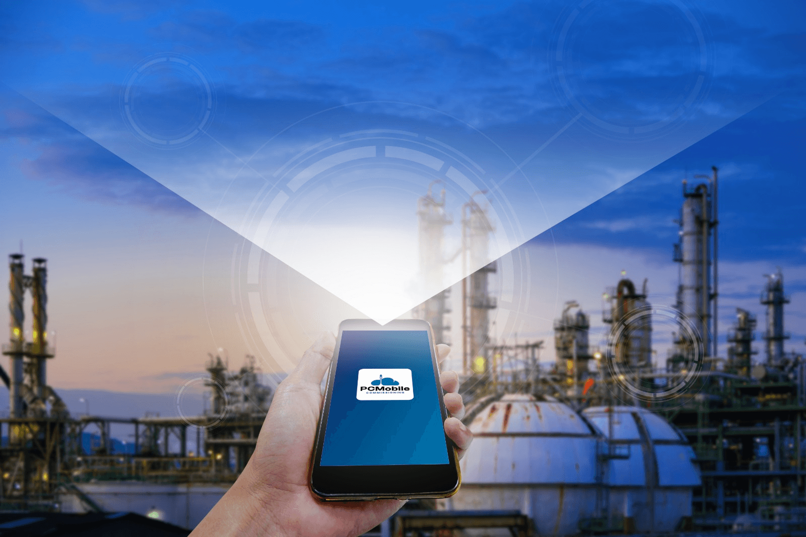 PCMobile App on Industrial Site